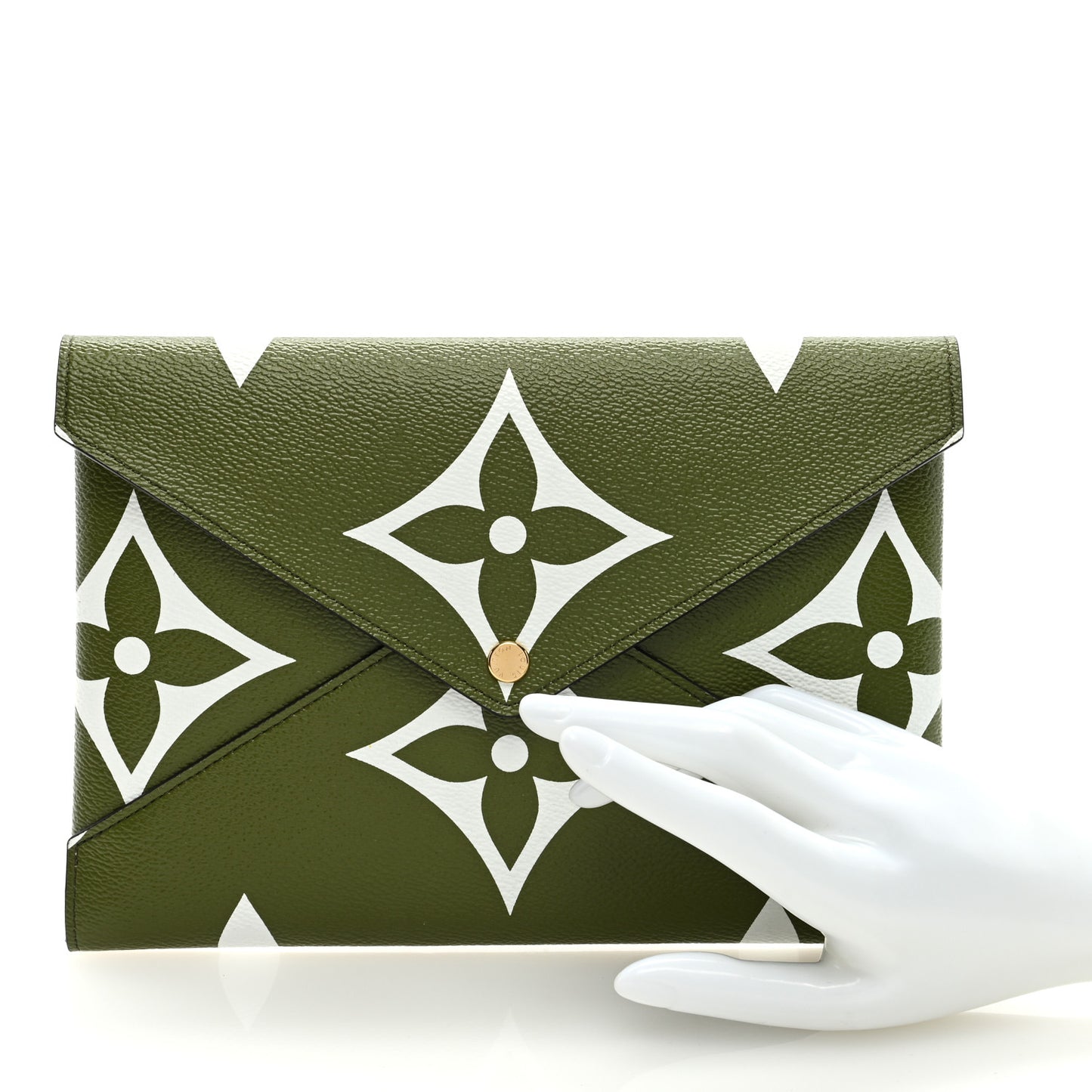 Monogram Giant Large Kirigami Pochette Kaki