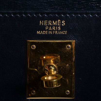 Hermes Box Kelly Retourne 32 Black 7 of 21
