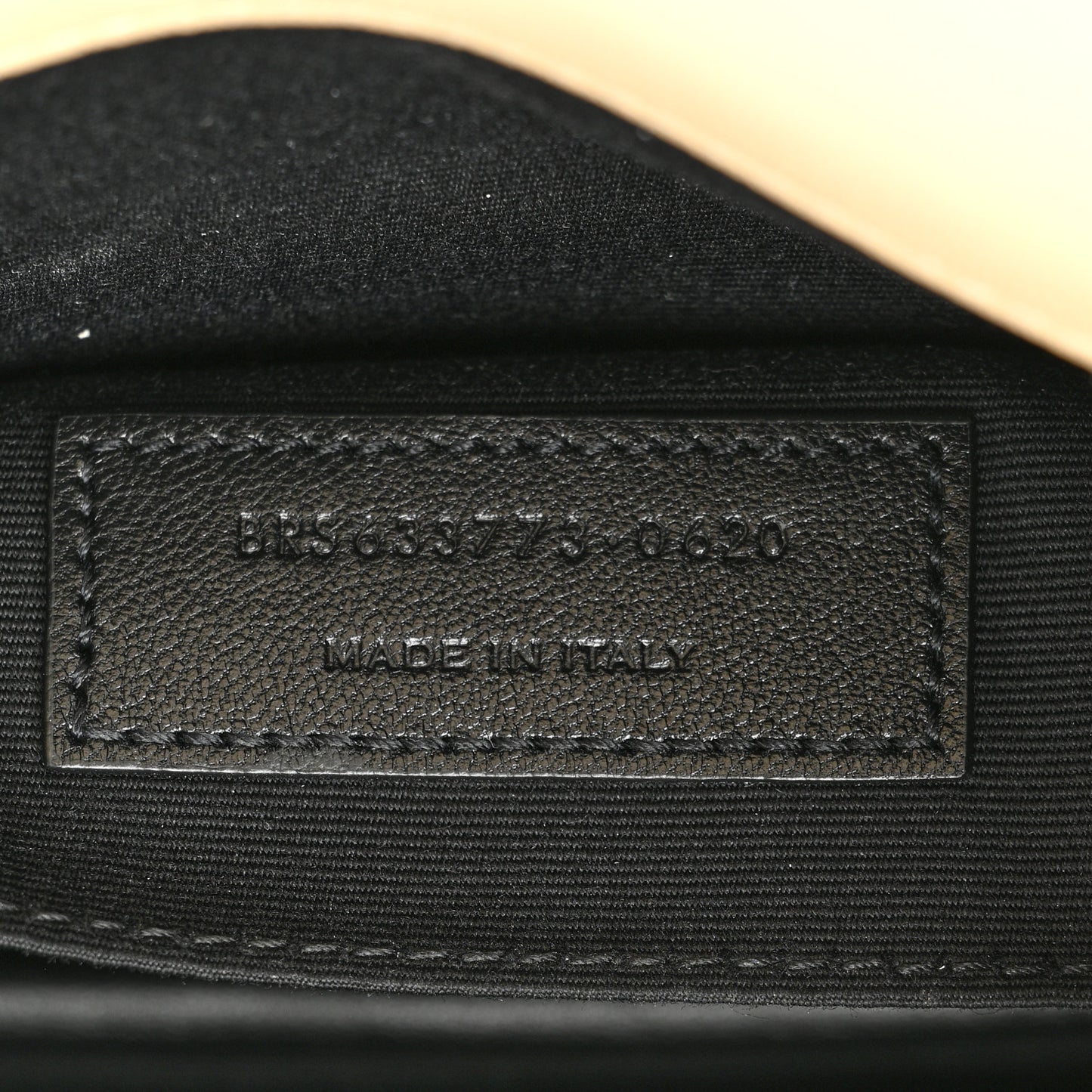 Lambskin Quilted Sade Envelope Clutch Nude Powder