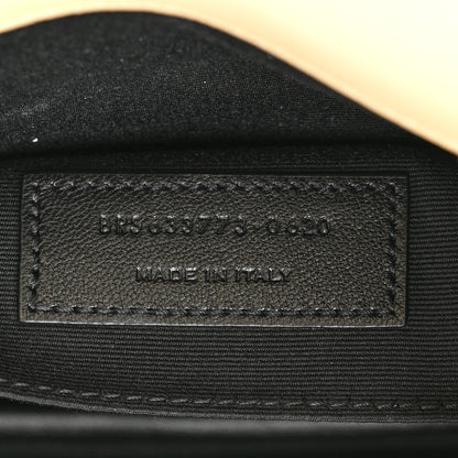 Saint Laurent Lambskin Quilted Sade Envelope Clutch Nude Powder 7 of 14