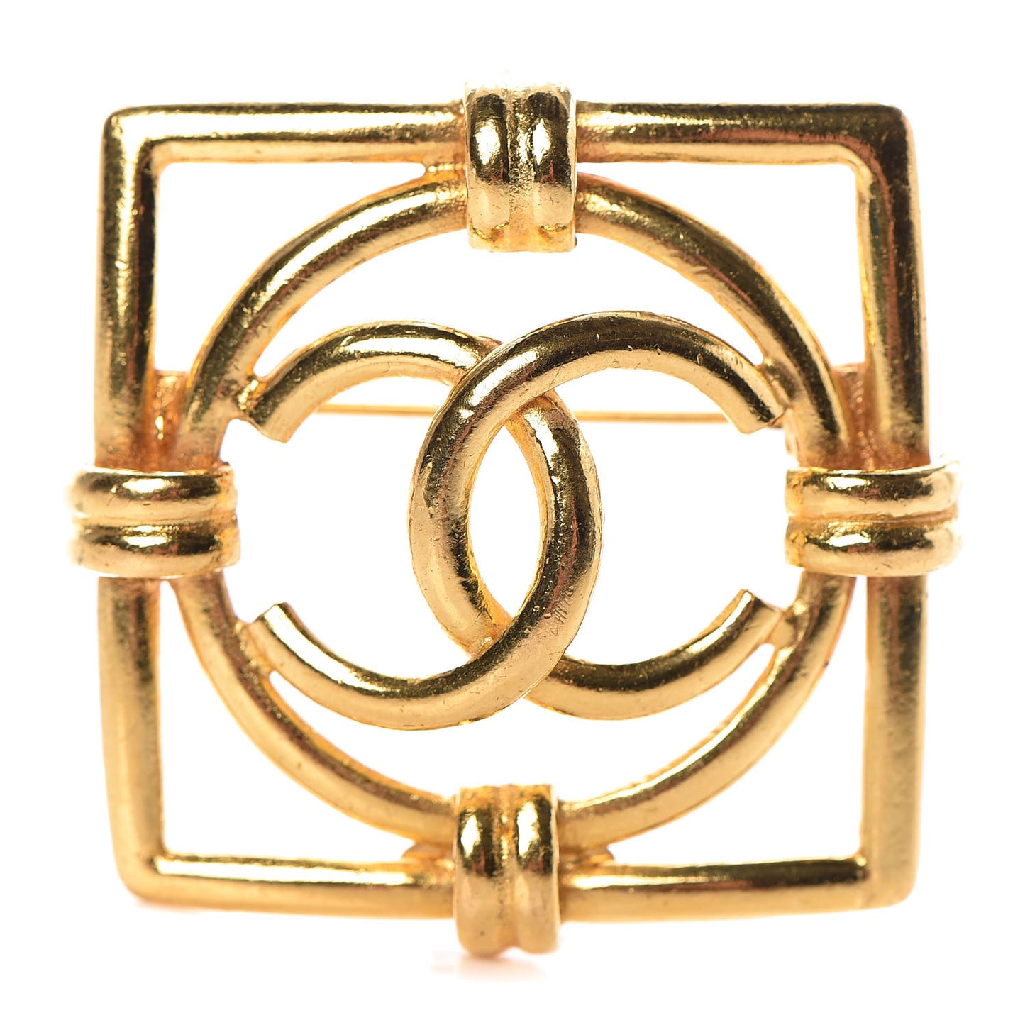 CC Brooch Gold