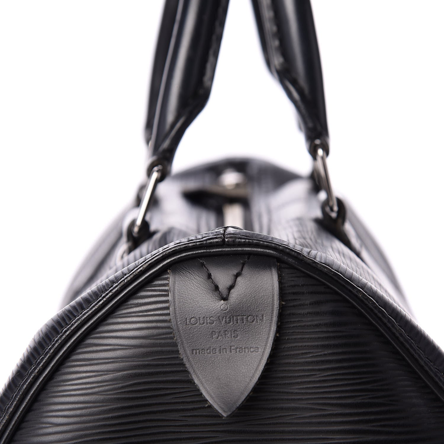 Louis Vuitton Epi Speedy 25 Black 9 of 10