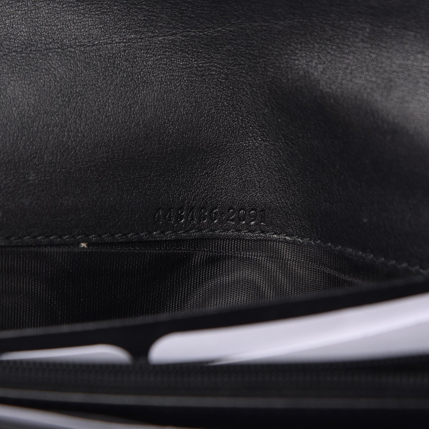 Calfskin Matelasse GG Marmont Continental Wallet Black
