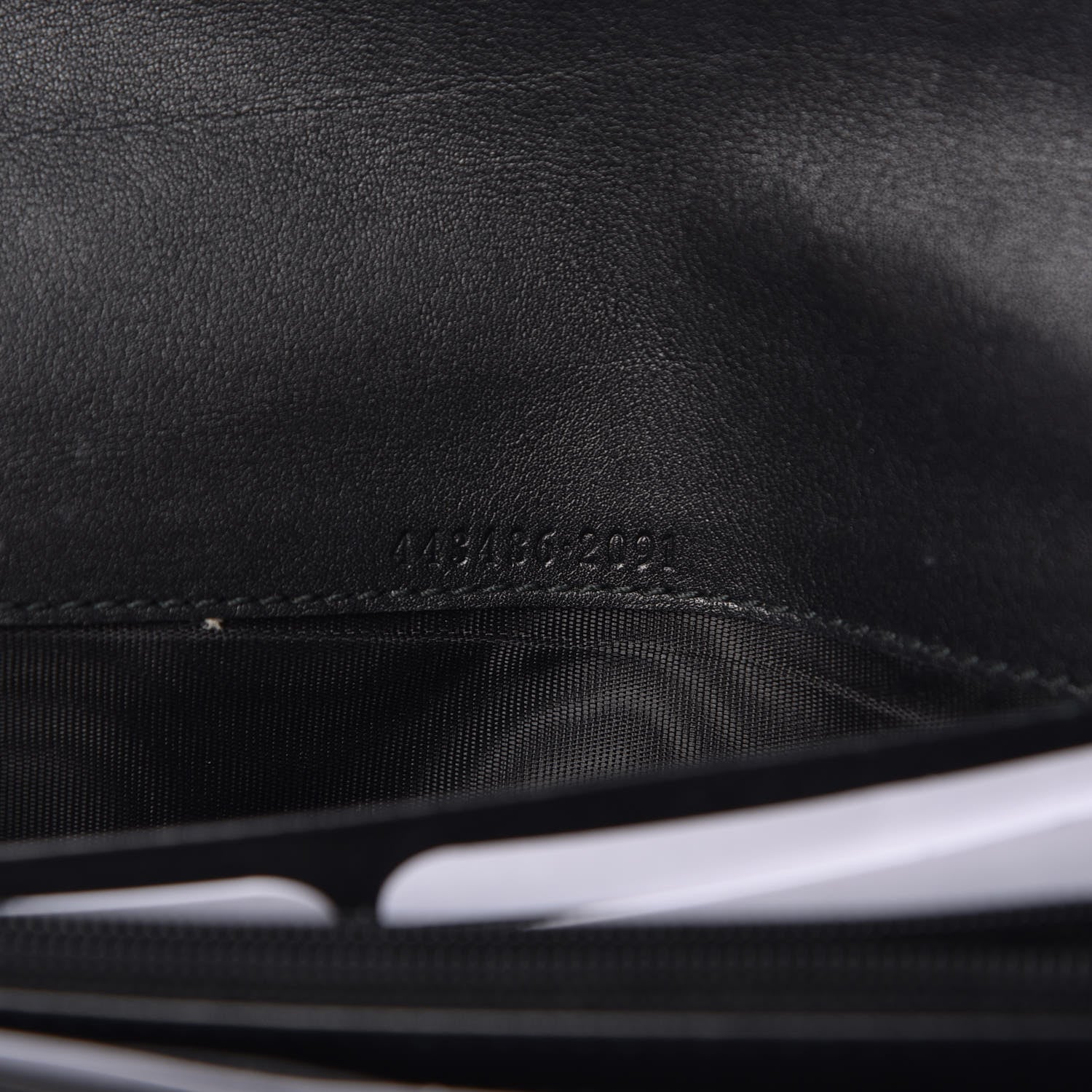 Gucci Calfskin Matelasse GG Marmont Continental Wallet Black 7 of 16
