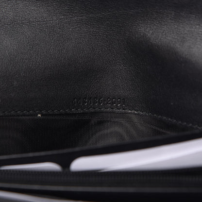 Gucci Calfskin Matelasse GG Marmont Continental Wallet Black 7 of 16