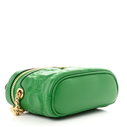 Gucci Calfskin GG Matelasse Mini Top Handle Bag Spring Green 4 of 10