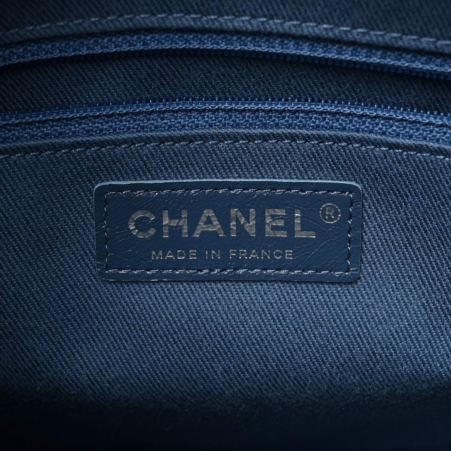 Chanel Denim Calfskin Medium Gabrielle Hobo Blue 5 of 8