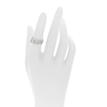Tiffany 18K White Gold Diamond Paloma's Graffiti Love Ring 52 6 2 of 4