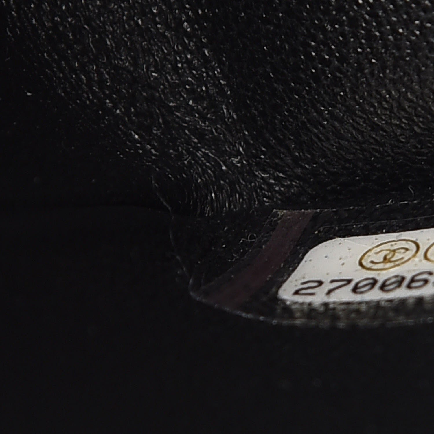 Chanel Lambskin Quilted Mini Rectangular Flap Black 7 of 9