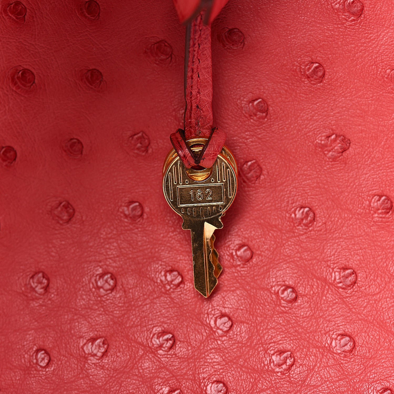 Hermes Ostrich Birkin 35 Rouge Vif 30 of 37