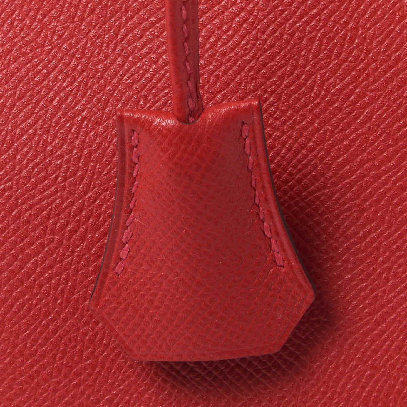 Epsom Birkin 30 Rouge Casaque