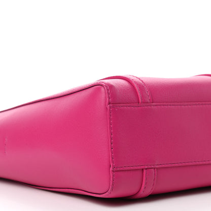 Balenciaga Calfskin XXS Everyday Tote Rose Magenta Black 8 of 10