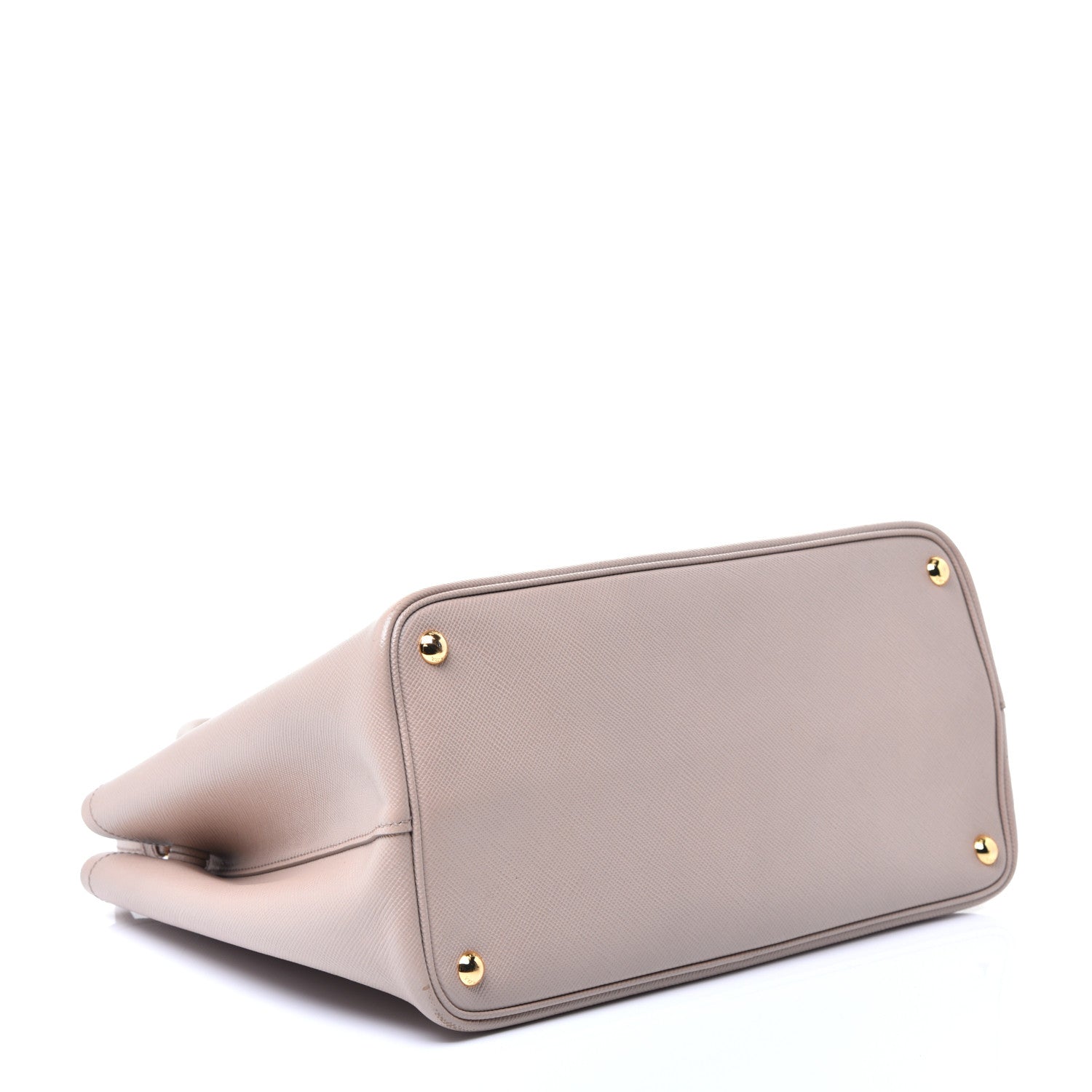 Prada Saffiano Cuir Medium Double Bag Cammeo Rosa 4 of 9