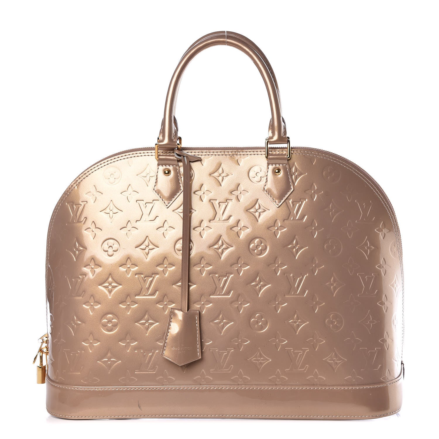 Louis Vuitton Vernis Alma GM Beige Poudre 1 of 14