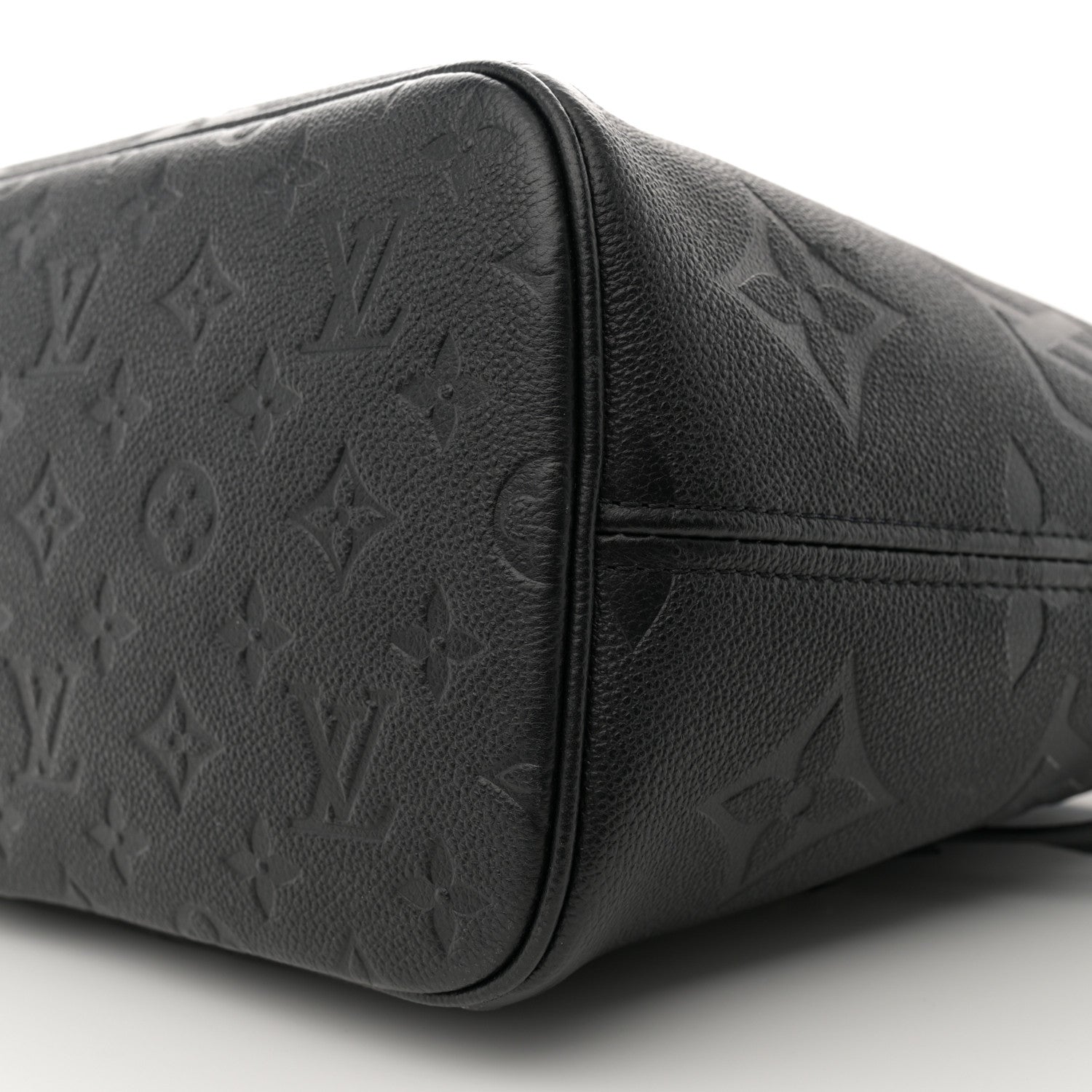 Louis Vuitton Empreinte Monogram Giant Neverfull MM Black 10 of 12