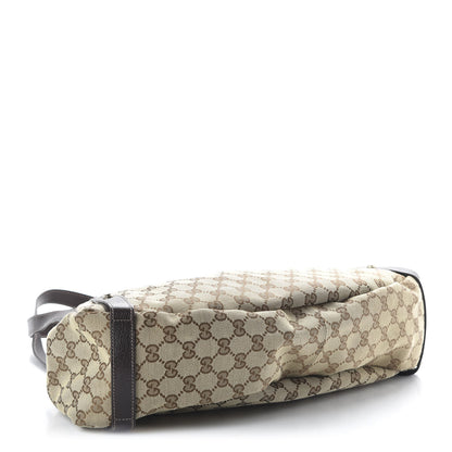 Gucci Monogram Medium Abbey Shoulder Bag Dark Brown 3 of 9