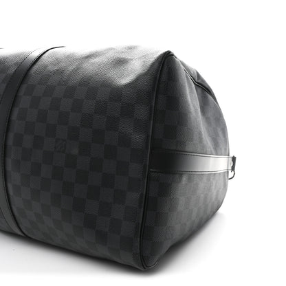 Louis Vuitton Damier Graphite Keepall Bandouliere 55 8 of 10