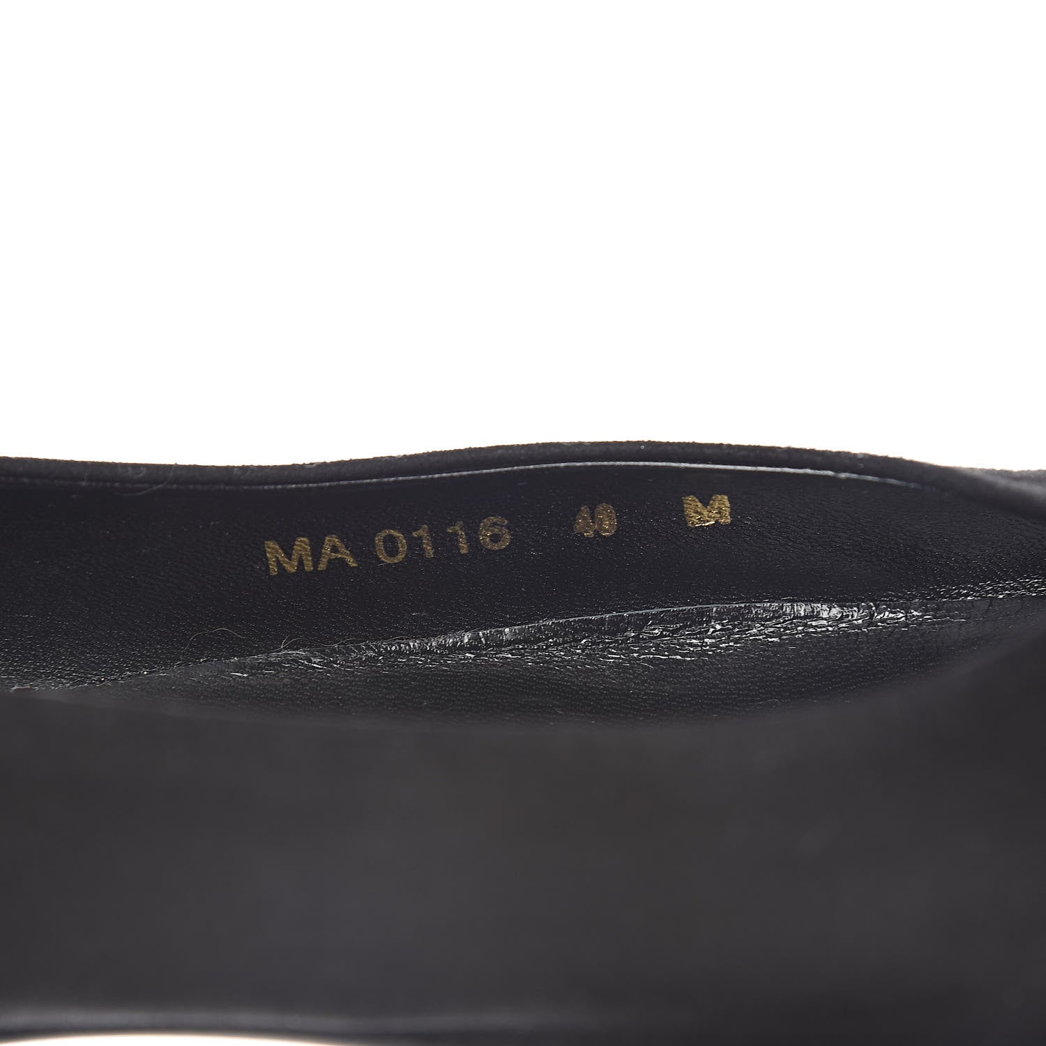 Louis Vuitton Suede Monogram Uniformes Ballet Flats 40 Black 8 of 10