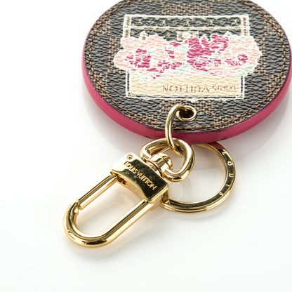 Louis Vuitton Damier Ebene Illustre Posies Bag Charm 3 of 5