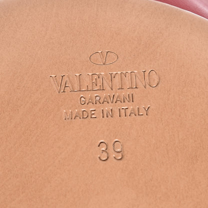 Valentino Garavani Nappa Rockstud Jaw Stud 100mm Pumps 39 Rosso Valentino 8 of 9