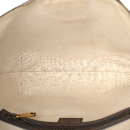 Gucci GG Supreme Monogram Web Small Ophidia Half Moon Hobo Brown 5 of 11