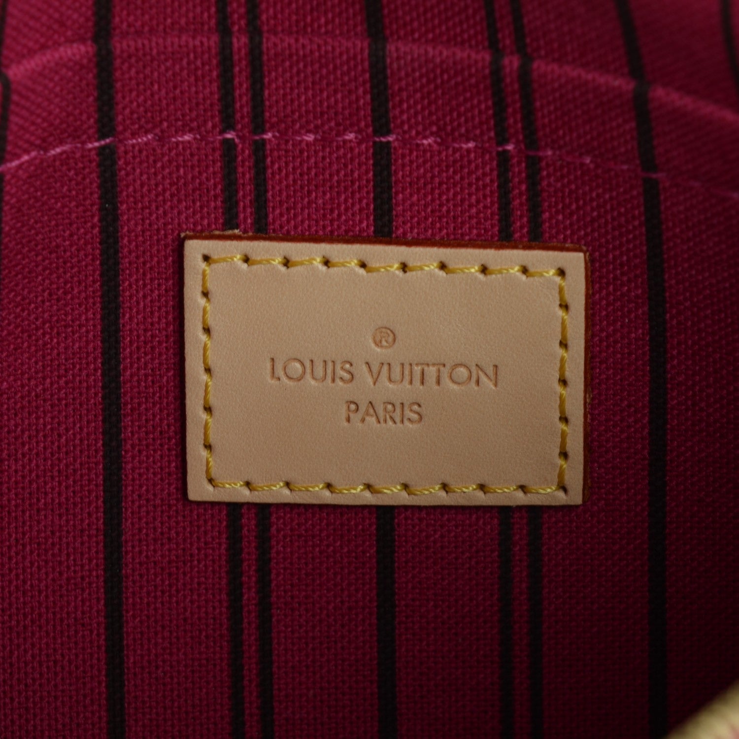 Louis Vuitton Monogram Neverfull MM GM Pochette Pivoine 5 of 8