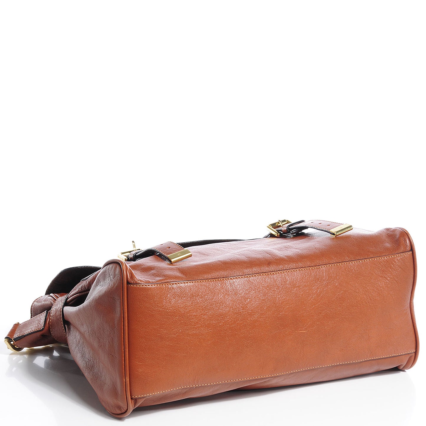 Soft Buffalo Leather Oversized Alexa Oak