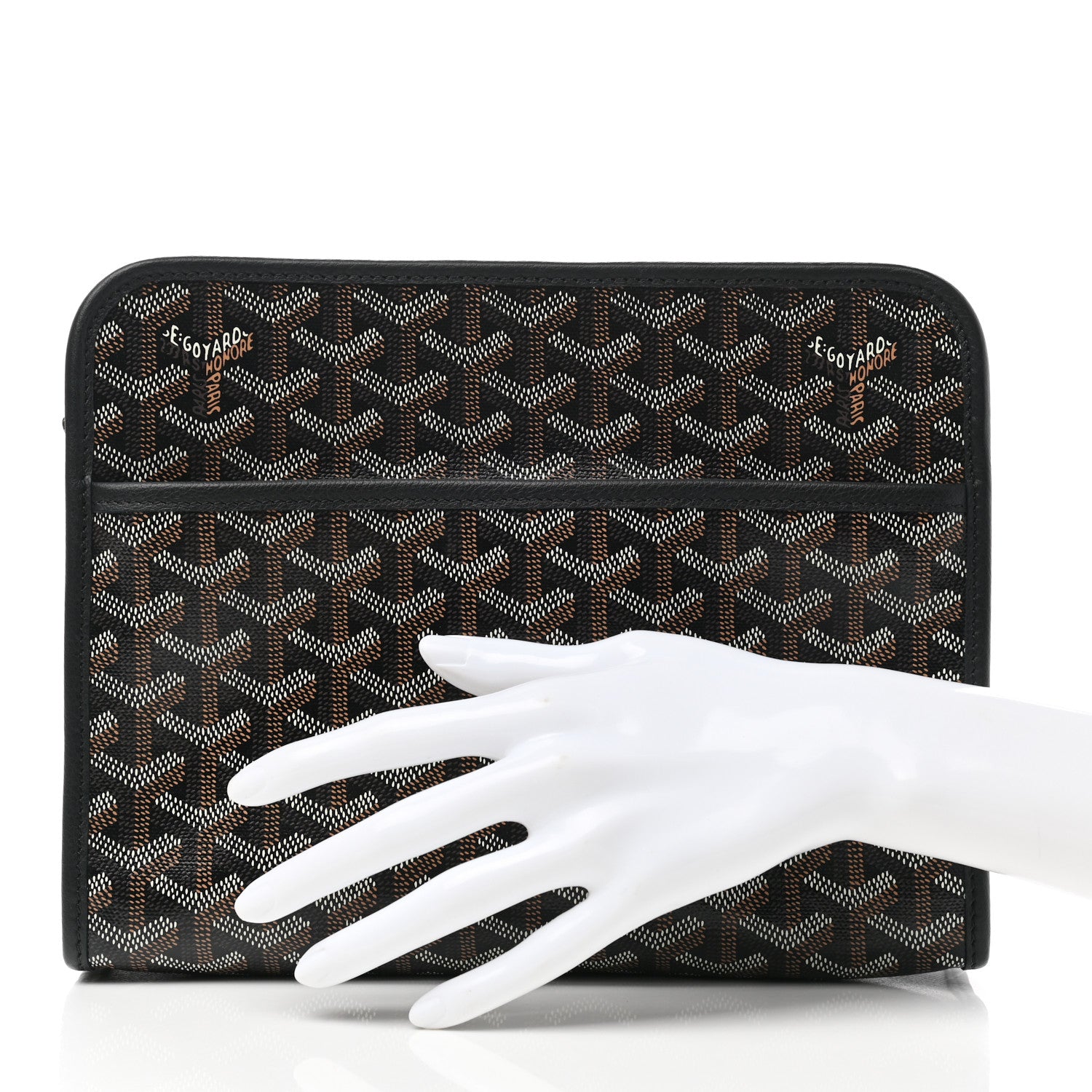 Goyard Goyardine Jouvence MM Toiletry Pouch Grey 2 of 6
