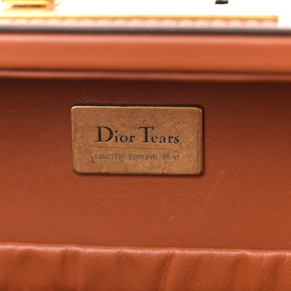 Christian Dior Calfskin Dior Tears Mini Briefcase Brown Red 6 of 10