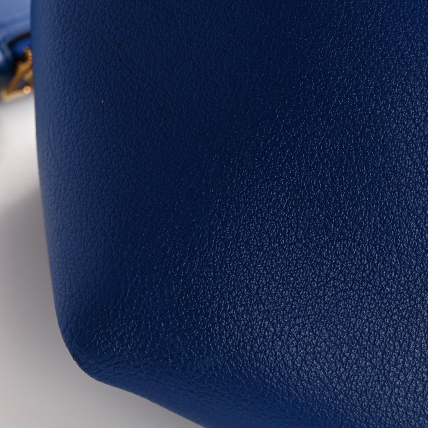 Calfskin Large Shopping Tote Ultramarine