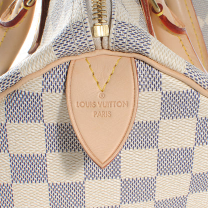 Louis Vuitton Damier Azur Speedy 30 6 of 7