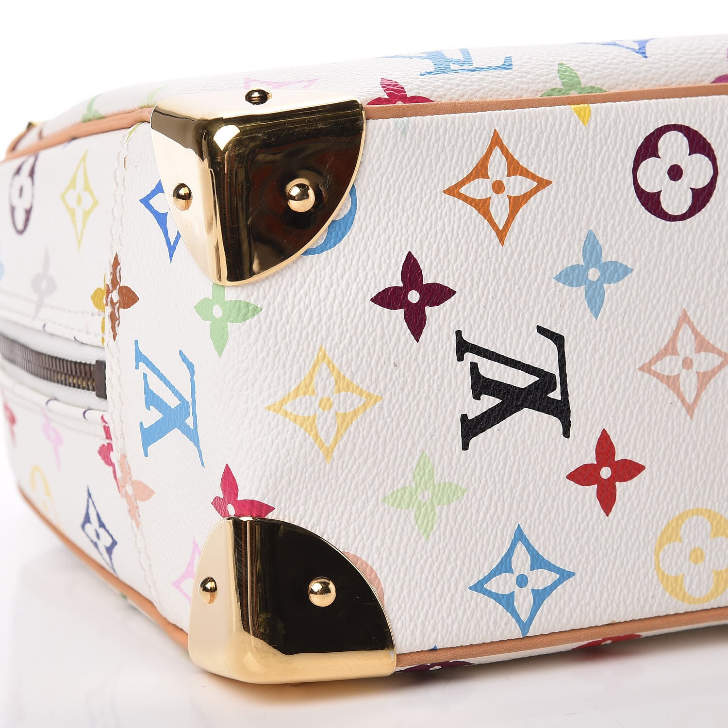 Louis Vuitton Monogram Multicolor Trouville White 12 of 13