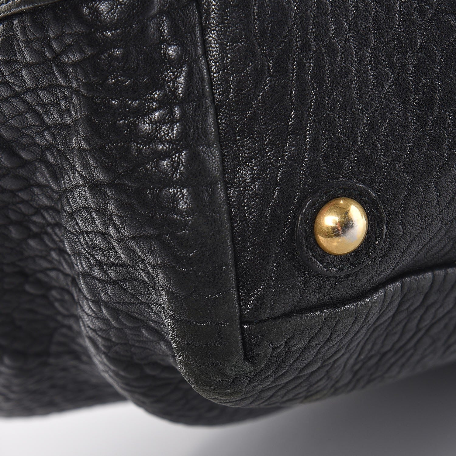 Saint Laurent Pebbled Lambskin Medium Easy Sac Black 18 of 23