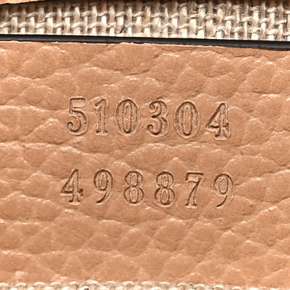 Gucci Dollar Calfskin Small Interlocking G Shoulder Bag Camelia 7 of 12