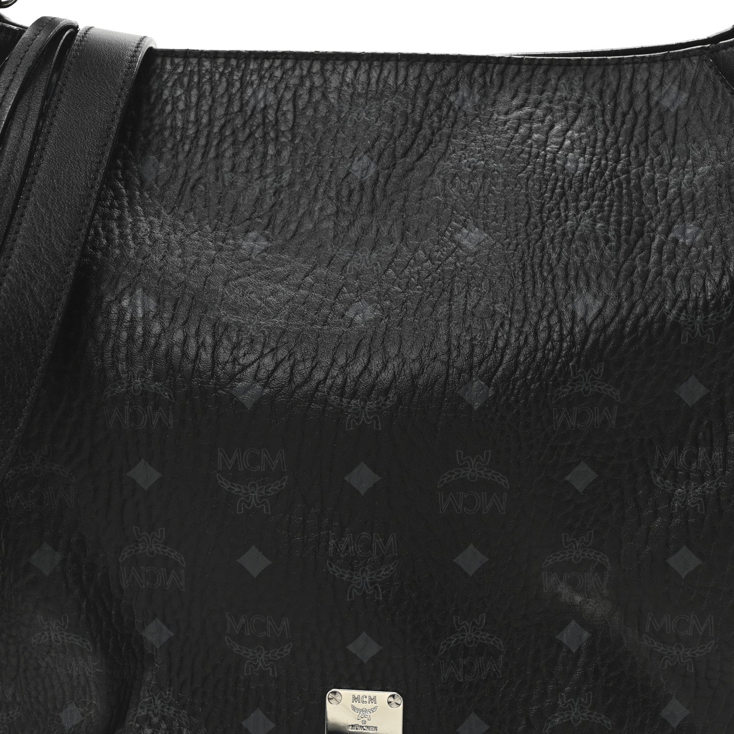 MCM Visetos Large Klara Hobo Black 8 of 10
