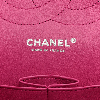 Chanel Iridescent Caviar Quilted Jumbo Double Flap Pink 6 of 10