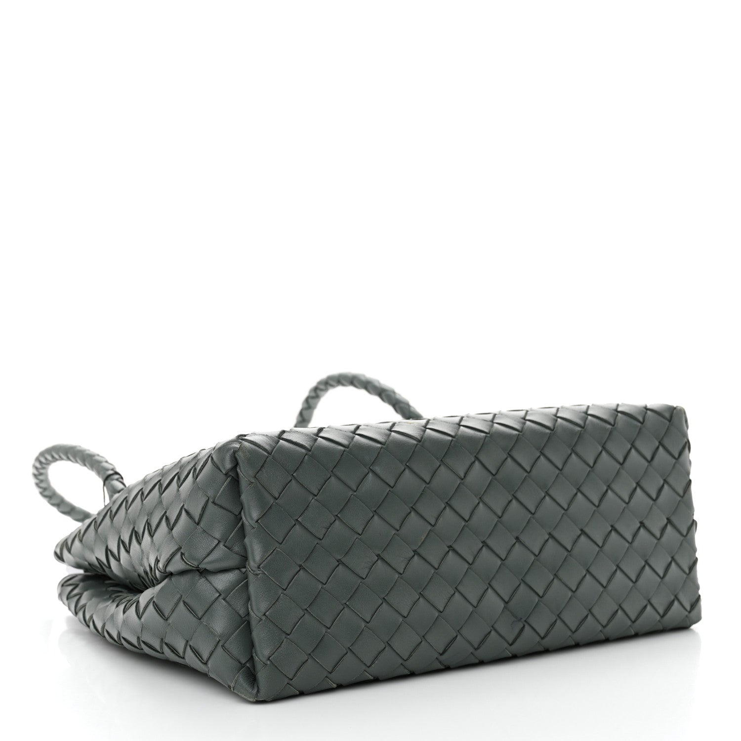 Bottega Veneta Nappa Intrecciato Medium Andiamo Shoulder Bag Slate 4 of 11
