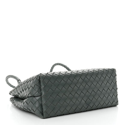Bottega Veneta Nappa Intrecciato Medium Andiamo Shoulder Bag Slate 4 of 11