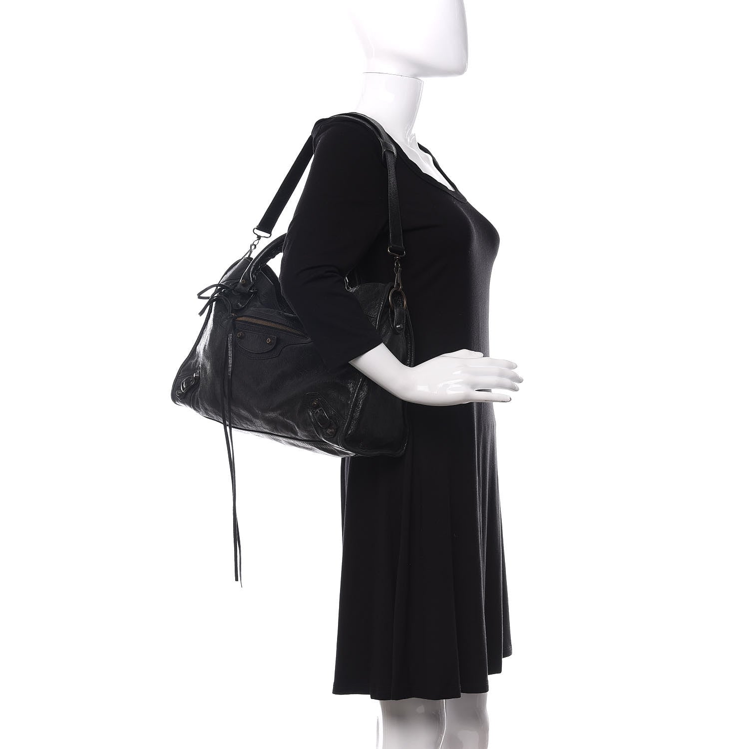 Balenciaga Agneau Classic Hardware City Black 2 of 15