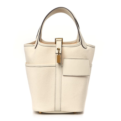Hermes Toile Goeland Swift Cargo Picotin Lock 18 Nata 1 of 11