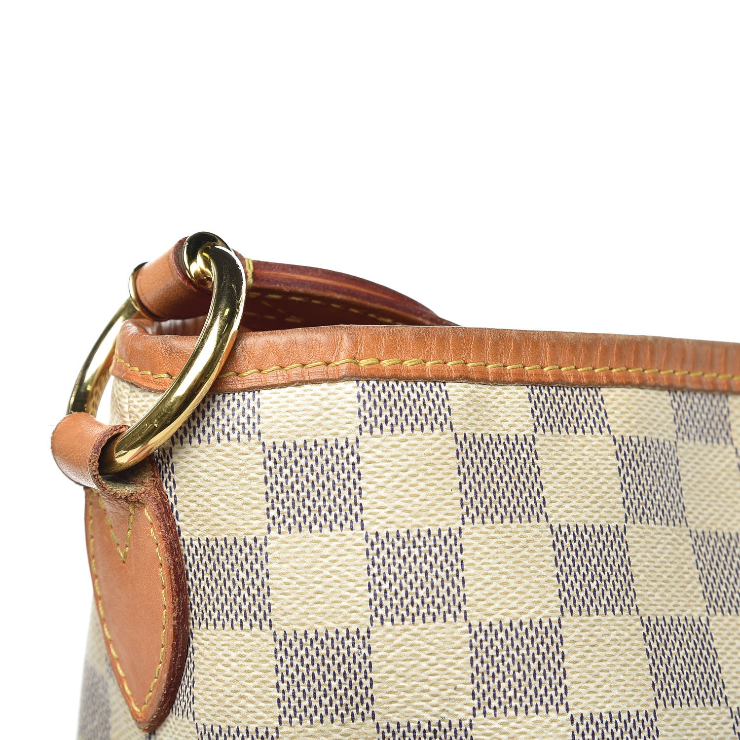 Louis Vuitton Damier Azur Delightful MM Pink 14 of 17