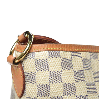 Louis Vuitton Damier Azur Delightful MM Pink 14 of 17