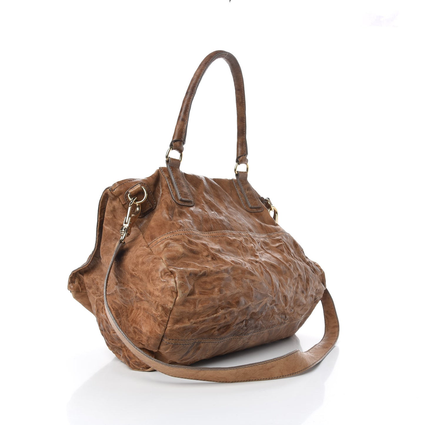 Tumbled Sheepskin Large Pandora Charcoal
