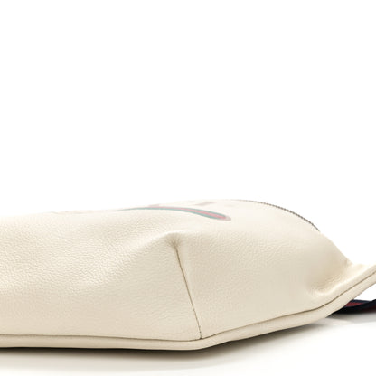 Gucci Grained Calfskin Logo Belt Bag White 10 of 10