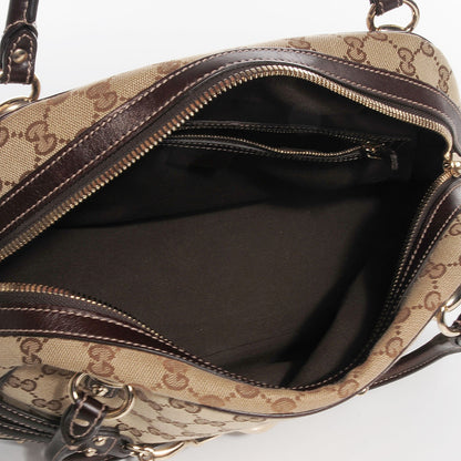 Gucci Monogram Large Wave Boston Dark Brown 5 of 7
