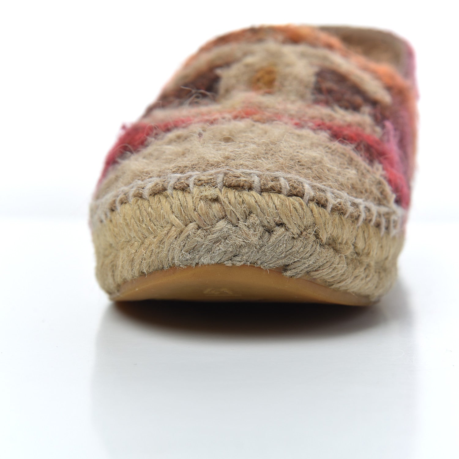 Chanel Tweed CC Espadrilles 41 Brown Pink 17 of 24