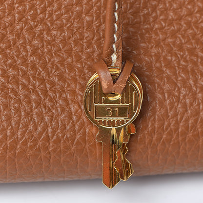 Hermes Taurillon Clemence Birkin 35 Gold 8 of 32