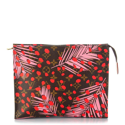 Louis Vuitton Monogram Jungle Dots Toiletry Pouch 26 Sugar Pink Poppy 1 of 7