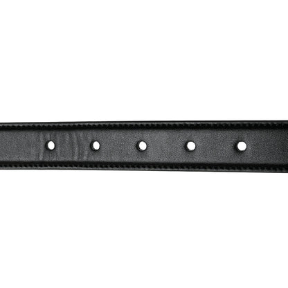 Gucci Calfskin Round Interlocking G Belt 70 28 Black 3 of 5