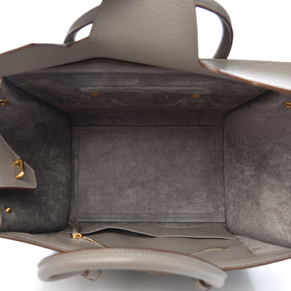 Celine Crisped Calfskin Mini Tie Knot Tote Medium Grey 5 of 15